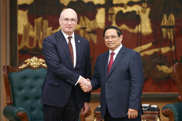 Thủ tướng tiếp Tổng Giám đốc Hãng Thông tấn TASS của Liên bang Nga- Ảnh 1.