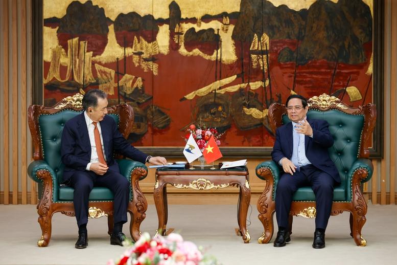 Thủ tướng Phạm Minh Chính tiếp Chủ tịch Hội đồng Ủy ban Kinh tế Á-Âu- Ảnh 2. Thủ tướng Phạm Minh Chính tiếp Chủ tịch Hội đồng Ủy ban Kinh tế Á-Âu- Ảnh 2.