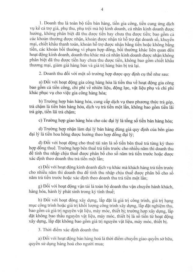 TOÀN VĂN: Nghị định 68/2026/NĐ-CP quy định về chính sách thuế, quản lý thuế với hộ kinh doanh- Ảnh 5.