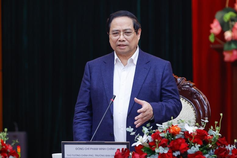 Thủ tướng Phạm Minh Chính chủ trì cuộc làm việc về phát triển công nghiệp quốc phòng- Ảnh 2.