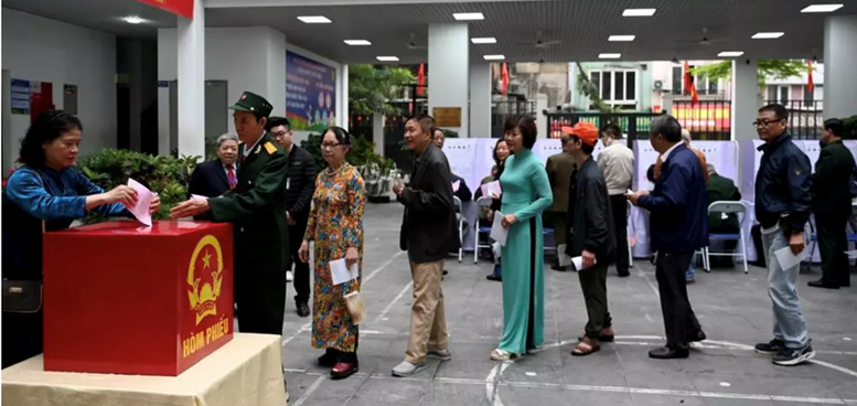 Nhiều hãng thông tấn quốc tế đưa tin về cuộc bầu cử tại Việt Nam- Ảnh 2. Nhiều hãng thông tấn quốc tế đưa tin về cuộc bầu cử tại Việt Nam- Ảnh 2.