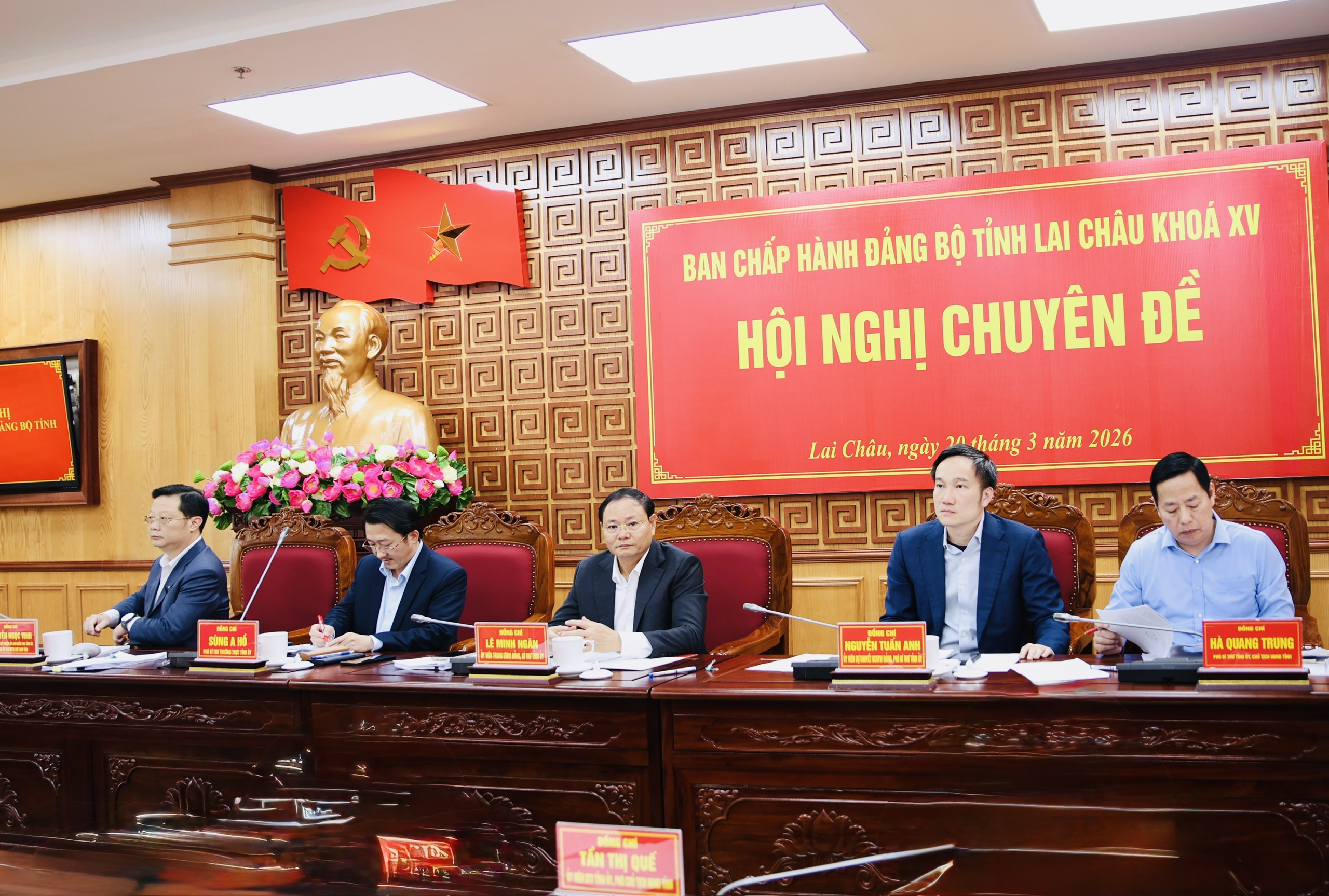 Hội nghị chuyên đề Ban Chấp hành Đảng bộ tỉnh Lai Châu khoá XV