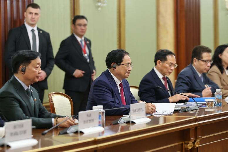Thủ tướng Phạm Minh Chính hội đàm với Thủ tướng Nga Mikhail Mishustin: Nâng tầm quan hệ trên mọi lĩnh vực- Ảnh 6.
