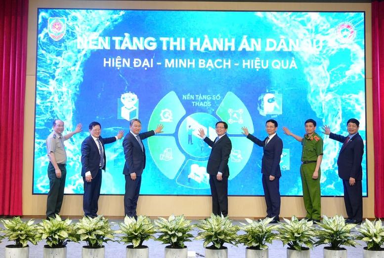 Chính thức vận hành nền tảng số thi hành án dân sự trên toàn quốc- Ảnh 1.