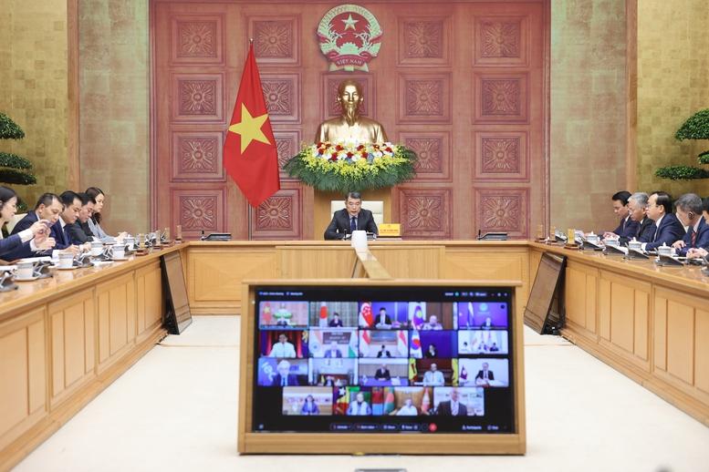 Thủ tướng Lê Minh Hưng tham dự Hội nghị Thượng đỉnh AZEC mở rộng về tự chủ năng lượng- Ảnh 2.