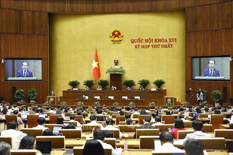 Thông cáo báo chí ngày làm việc thứ 11, Kỳ họp thứ Nhất, Quốc hội khóa XVI- Ảnh 1.