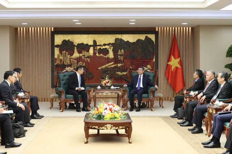 Thủ tướng Lê Minh Hưng tiếp Thống đốc tỉnh Yamanashi, Nhật Bản- Ảnh 3. Thủ tướng Lê Minh Hưng tiếp Thống đốc tỉnh Yamanashi, Nhật Bản- Ảnh 3.