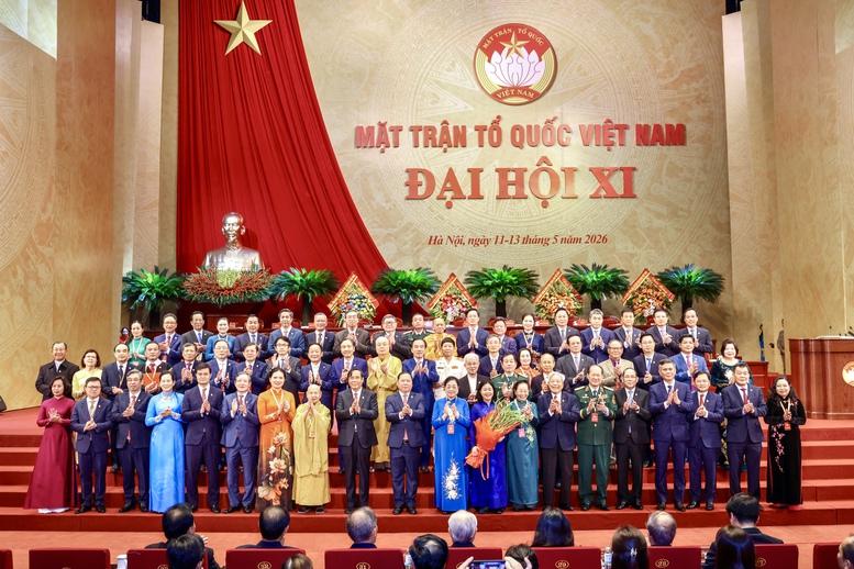 70 vị tham gia Đoàn Chủ tịch Ủy ban Trung ương MTTQ Việt Nam khóa XI- Ảnh 1.