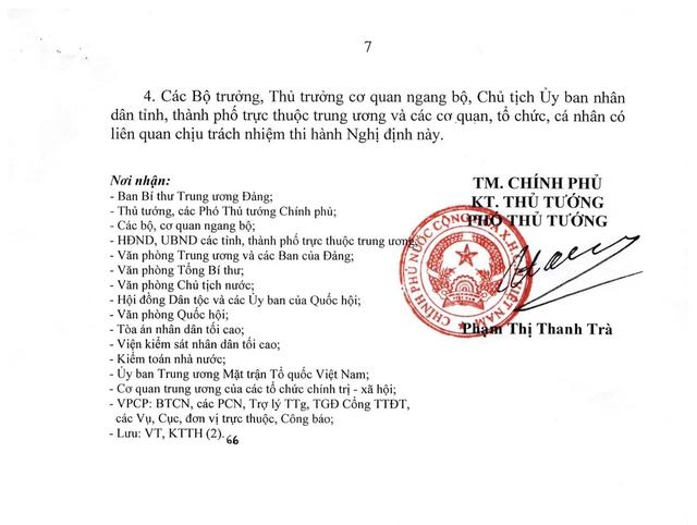 TOÀN VĂN: Nghị định 161/2026/NĐ-CP quy định mức lương cơ sở và chế độ tiền thưởng- Ảnh 7. TOÀN VĂN: Nghị định 161/2026/NĐ-CP quy định mức lương cơ sở và chế độ tiền thưởng- Ảnh 7.