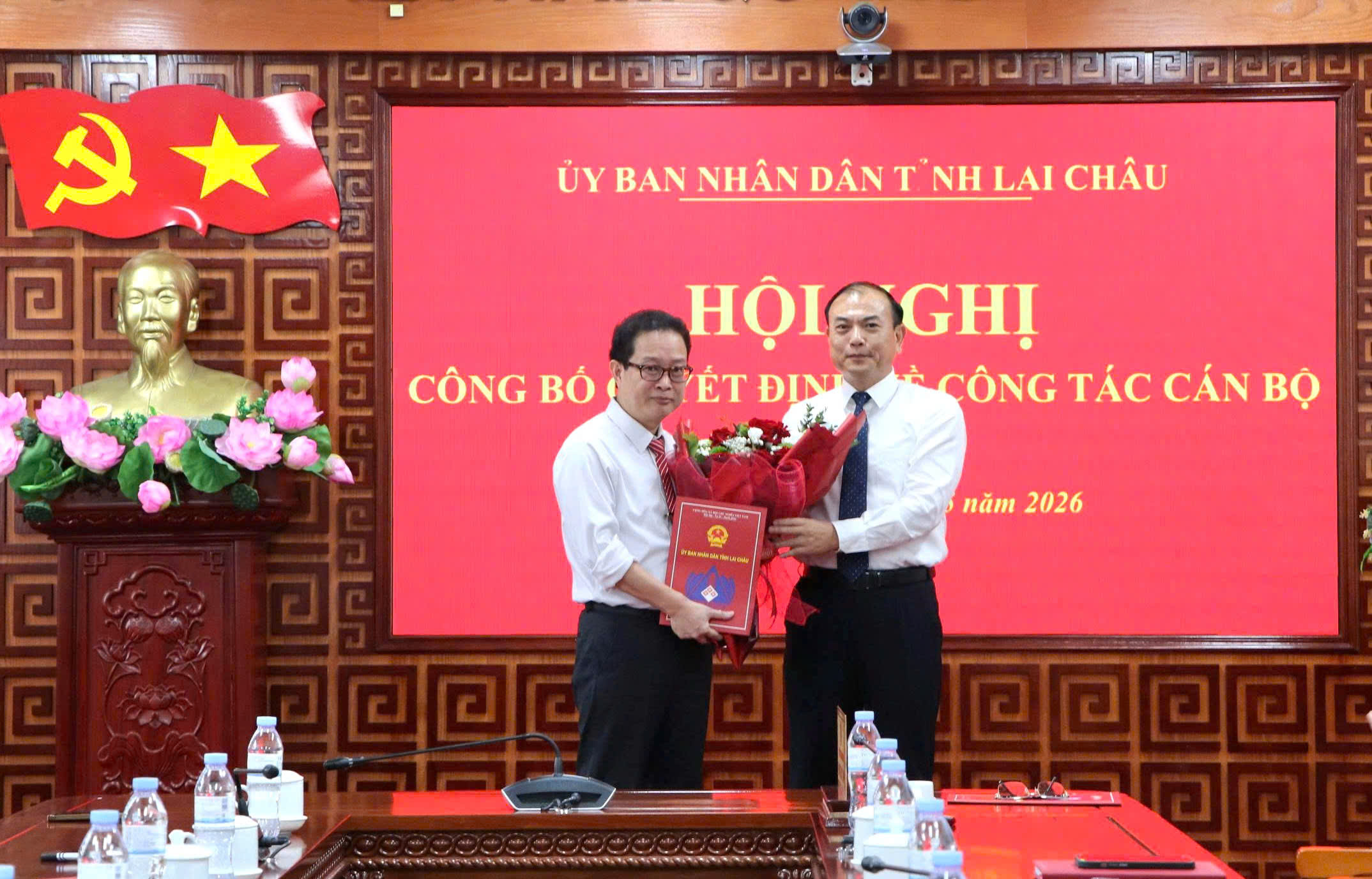 Hội nghị công bố quyết định về công tác cán bộ