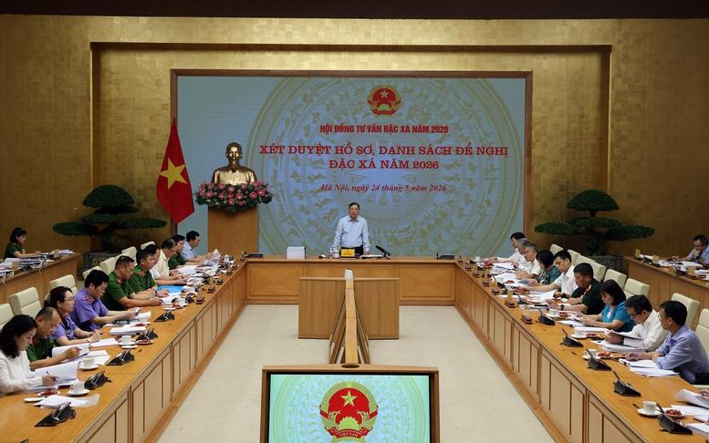 Phó Thủ tướng Thường trực Phạm Gia Túc chủ trì phiên họp của Hội đồng tư vấn đặc xá năm 2026- Ảnh 4.