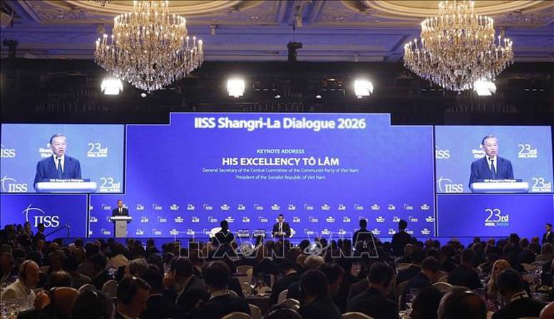 Bế mạc Đối thoại Shangri-La lần thứ 23: Dấu ấn Việt Nam và tiếng nói vì hòa bình, an ninh, phát triển- Ảnh 1.