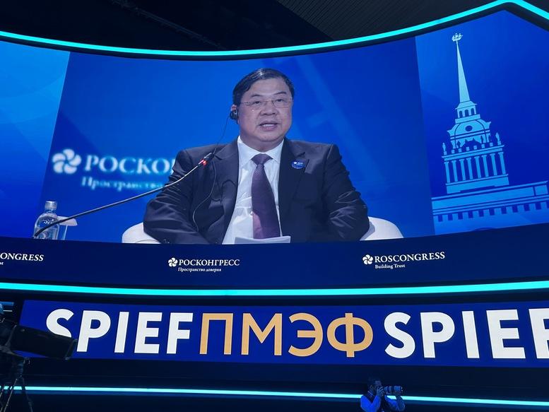 Phó Thủ tướng Thường trực Phạm Gia Túc nêu 3 định hướng hợp tác lớn tại Diễn đàn kinh tế quốc tế Saint Petersburg lần thứ 29- Ảnh 2.