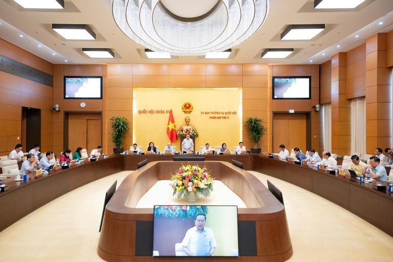Khai mạc Phiên họp thứ 3 Ủy ban Thường vụ Quốc hội- Ảnh 1.
