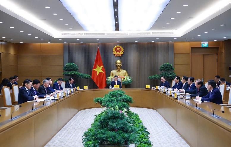 Thủ tướng Lê Minh Hưng điện đàm với Thủ tướng Trung Quốc Lý Cường- Ảnh 3.