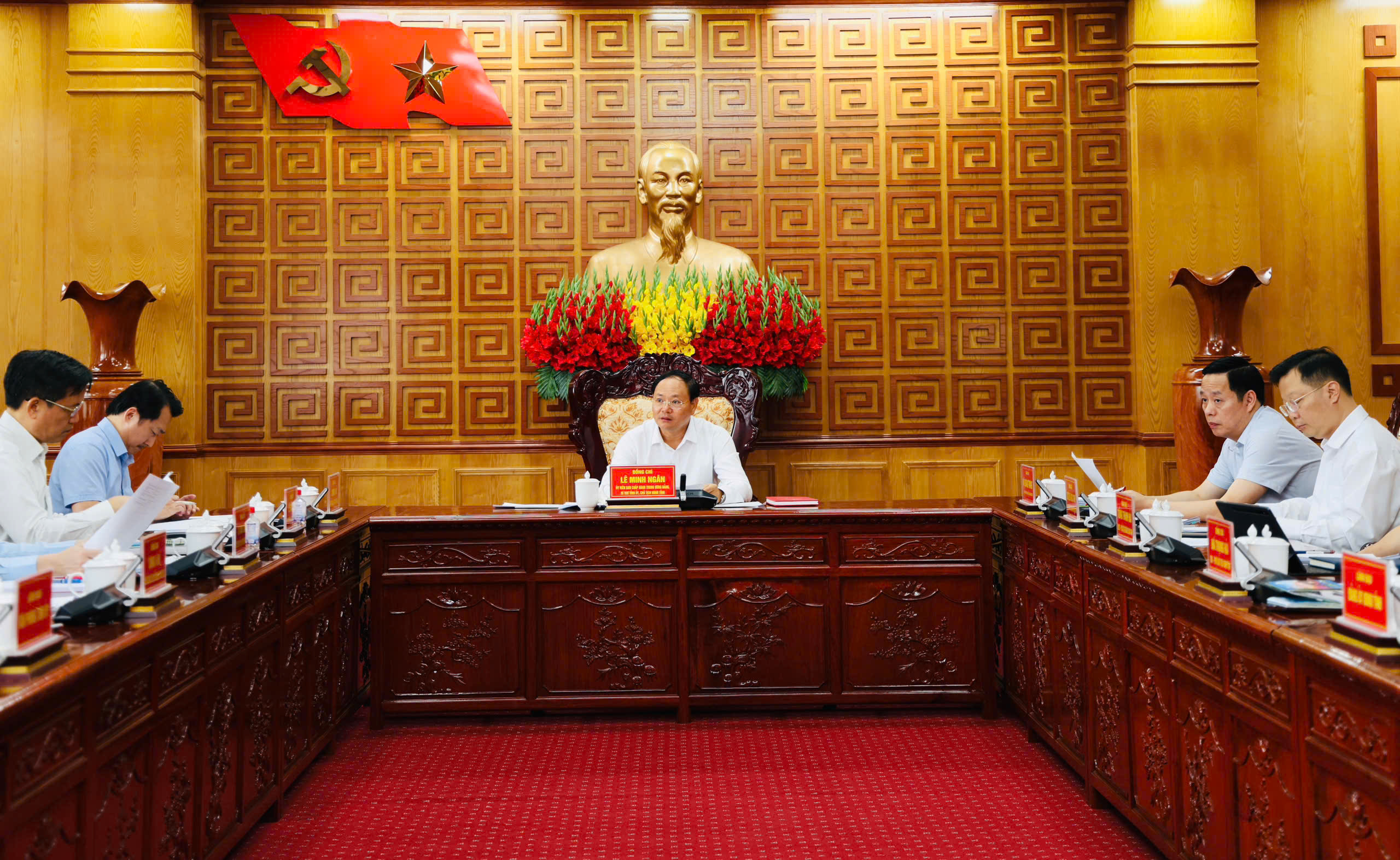 Họp cho ý kiến công tác chuẩn bị Hội nghị xúc tiến đầu tư tỉnh Lai Châu năm 2026