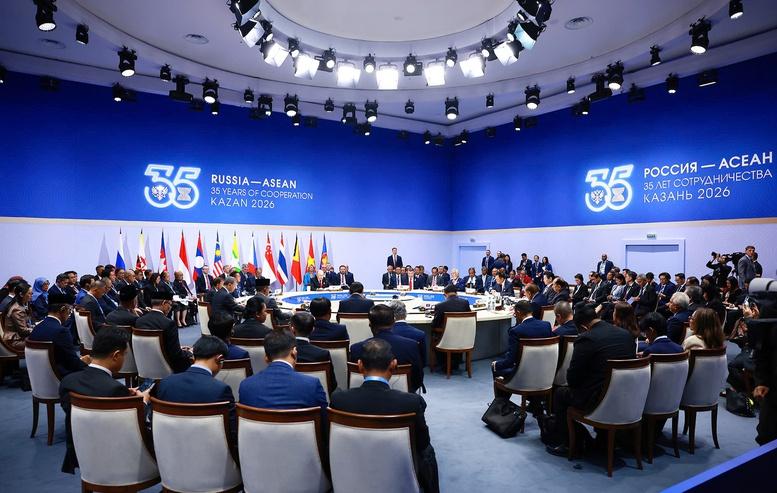 Thủ tướng Lê Minh Hưng dự phiên toàn thể Hội nghị Cấp cao Kỷ niệm 35 năm quan hệ ASEAN - Nga- Ảnh 4.