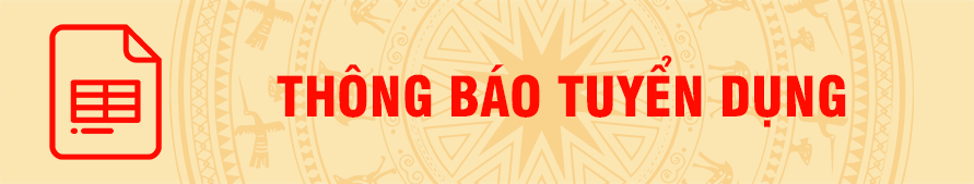 Thông báo tuyển dụng