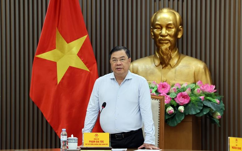 Phó Thủ tướng Thường trực Phạm Gia Túc chỉ đạo đẩy nhanh triển khai các dự án hợp tác đầu tư, hạ tầng trọng điểm Việt Nam - Lào- Ảnh 1.