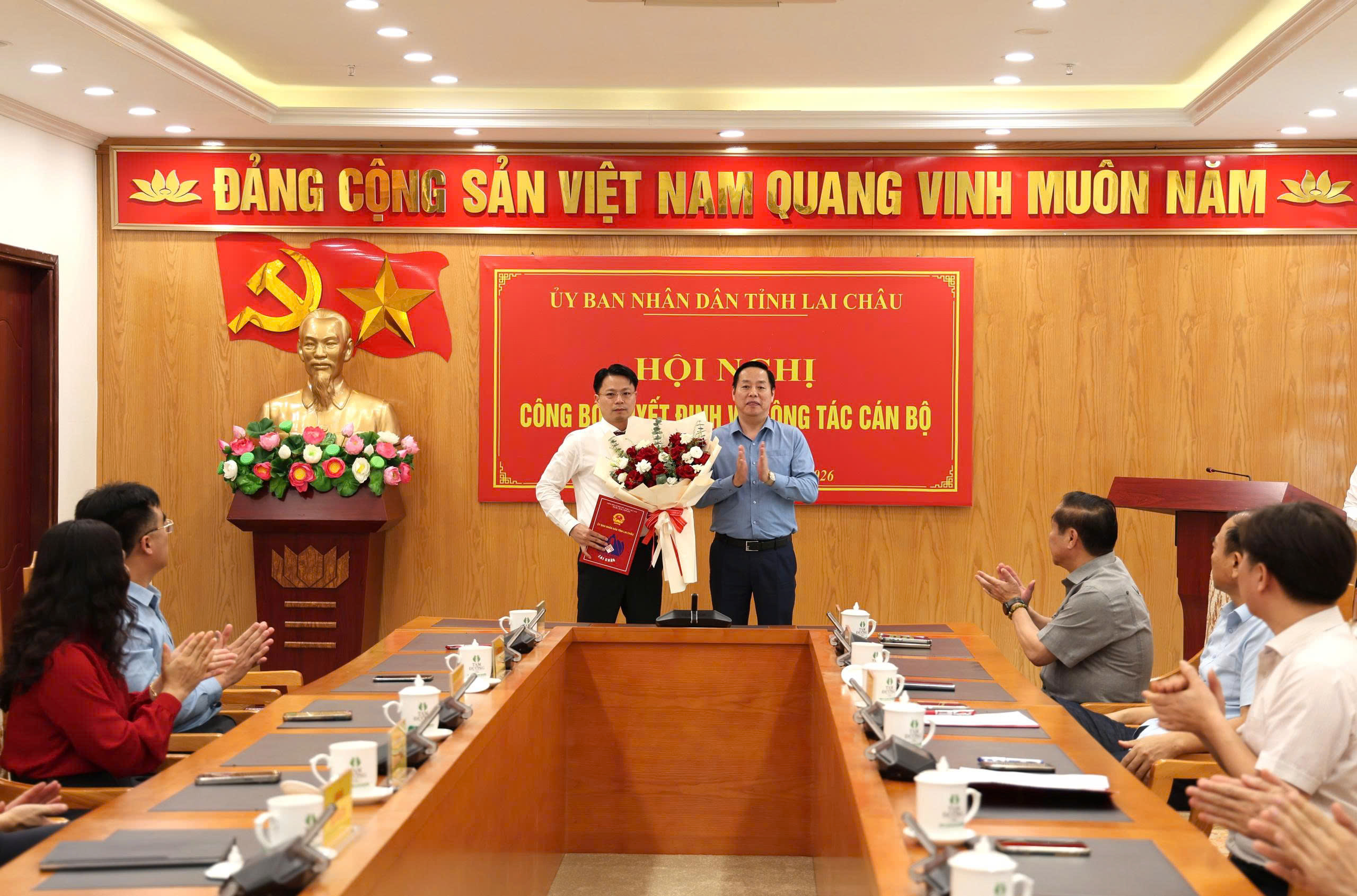 Đồng chí Hoàng Minh Hải được bổ nhiệm giữ chức Chánh Văn phòng UBND tỉnh Lai Châu
