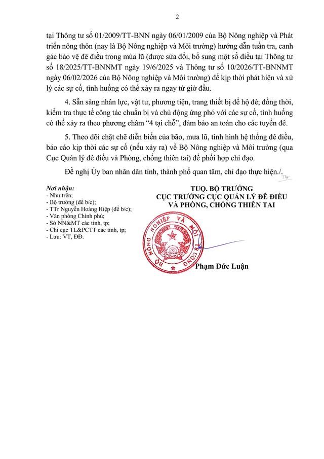 KHẨN TRƯƠNG ỨNG PHÓ BÃO SỐ 1 (MAYSAK) và MƯA LŨ với tinh thần QUYẾT LIỆT NHẤT- Ảnh 4.