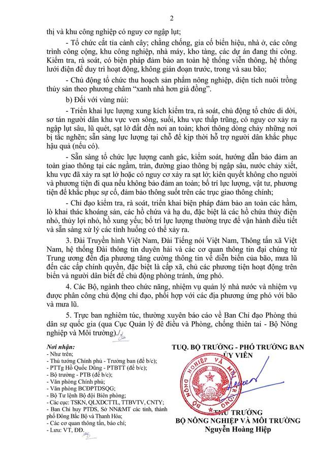 KHẨN TRƯƠNG ỨNG PHÓ BÃO SỐ 1 (MAYSAK) và MƯA LŨ với tinh thần QUYẾT LIỆT NHẤT- Ảnh 2.