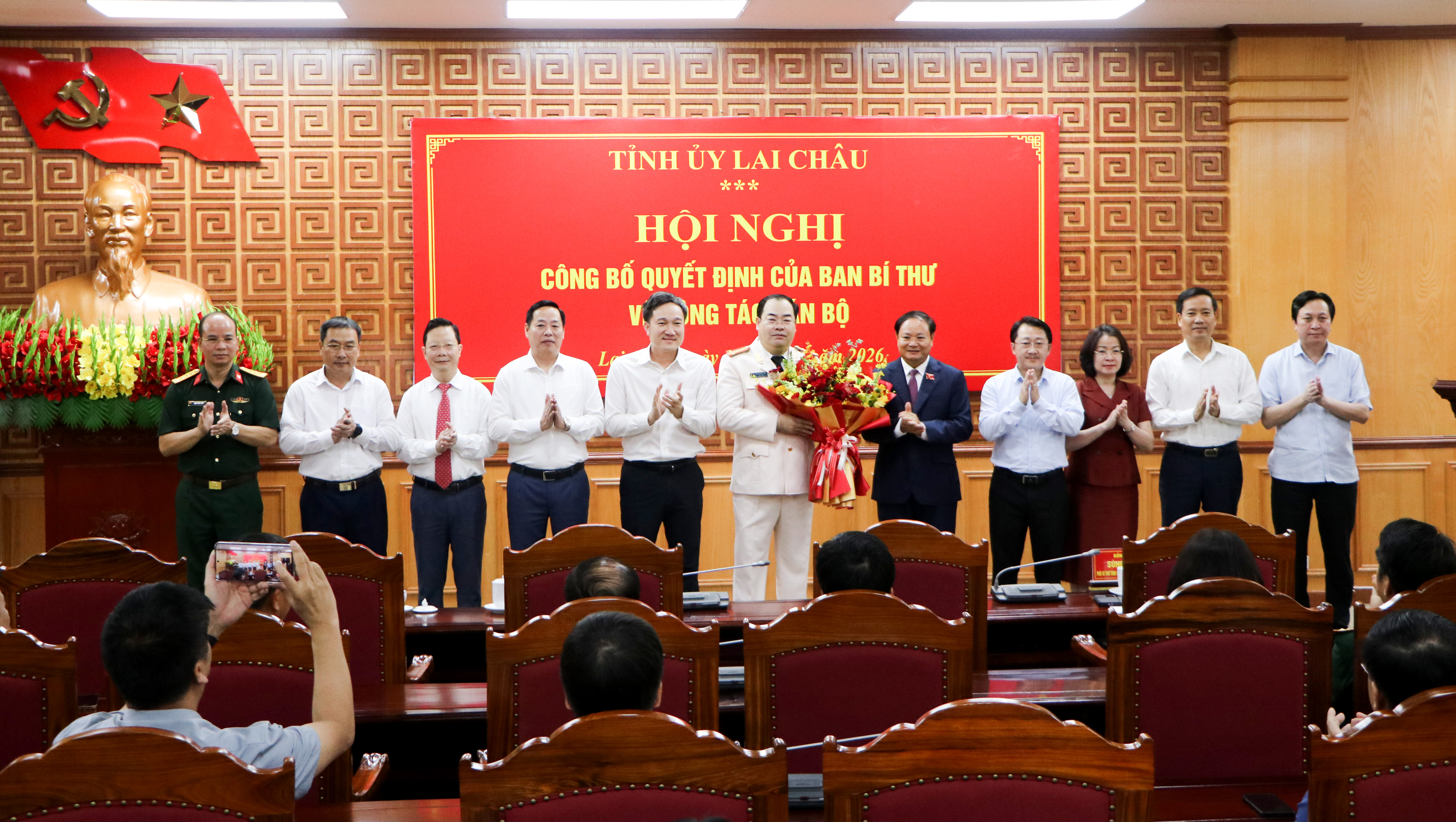 Lai Châu: Hội nghị công bố quyết định của Ban Bí thư về công tác cán bộ