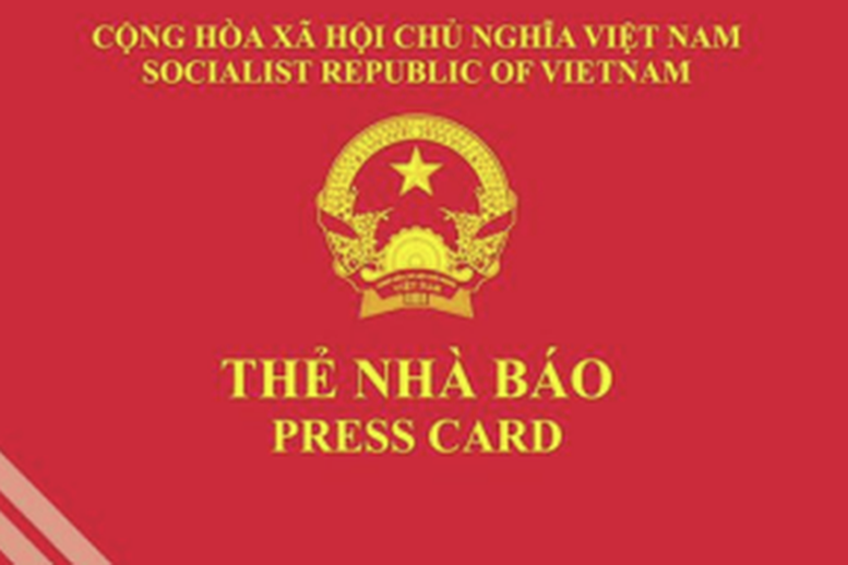 Quy định mới thủ tục cấp, đổi, cấp lại và thu hồi thẻ nhà báo- Ảnh 1.