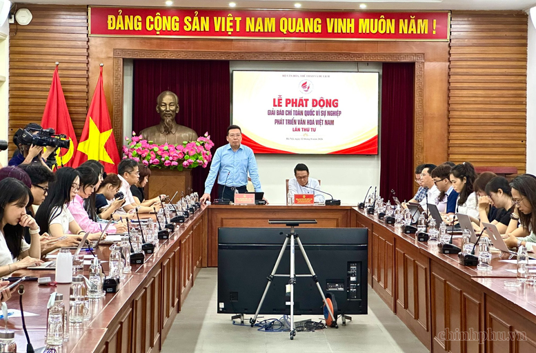 Phát động Giải Báo chí toàn quốc ‘Vì sự nghiệp Phát triển Văn hóa Việt Nam lần thứ IV – 2026’- Ảnh 1.