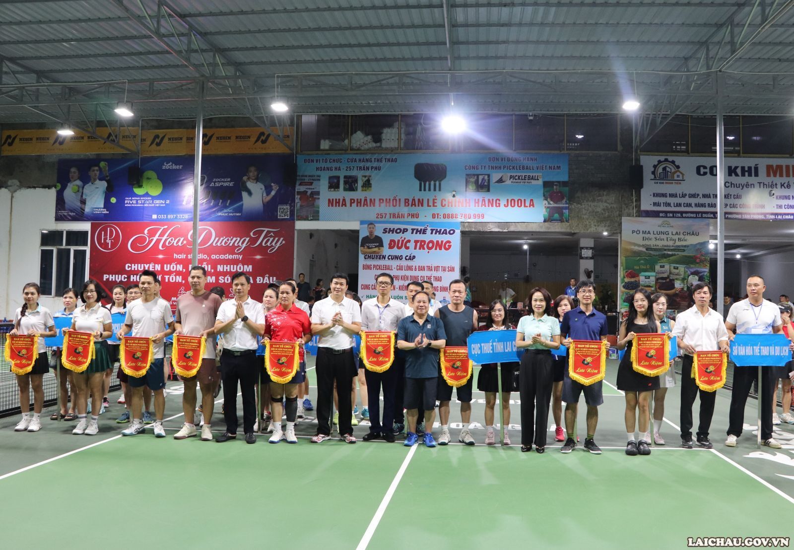 Khai mạc Giải Vô địch Pickleball tỉnh Lai Châu lần thứ II - Tranh cúp Báo và Phát thanh, Truyền hình năm 2026