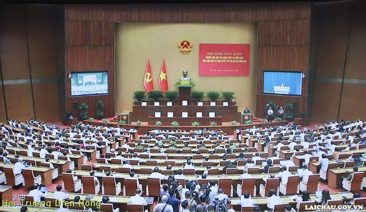Hội nghị toàn quốc nghiên cứu, học tập, quán triệt và triển khai thực hiện một số nghị quyết, chỉ thị của Bộ Chính trị