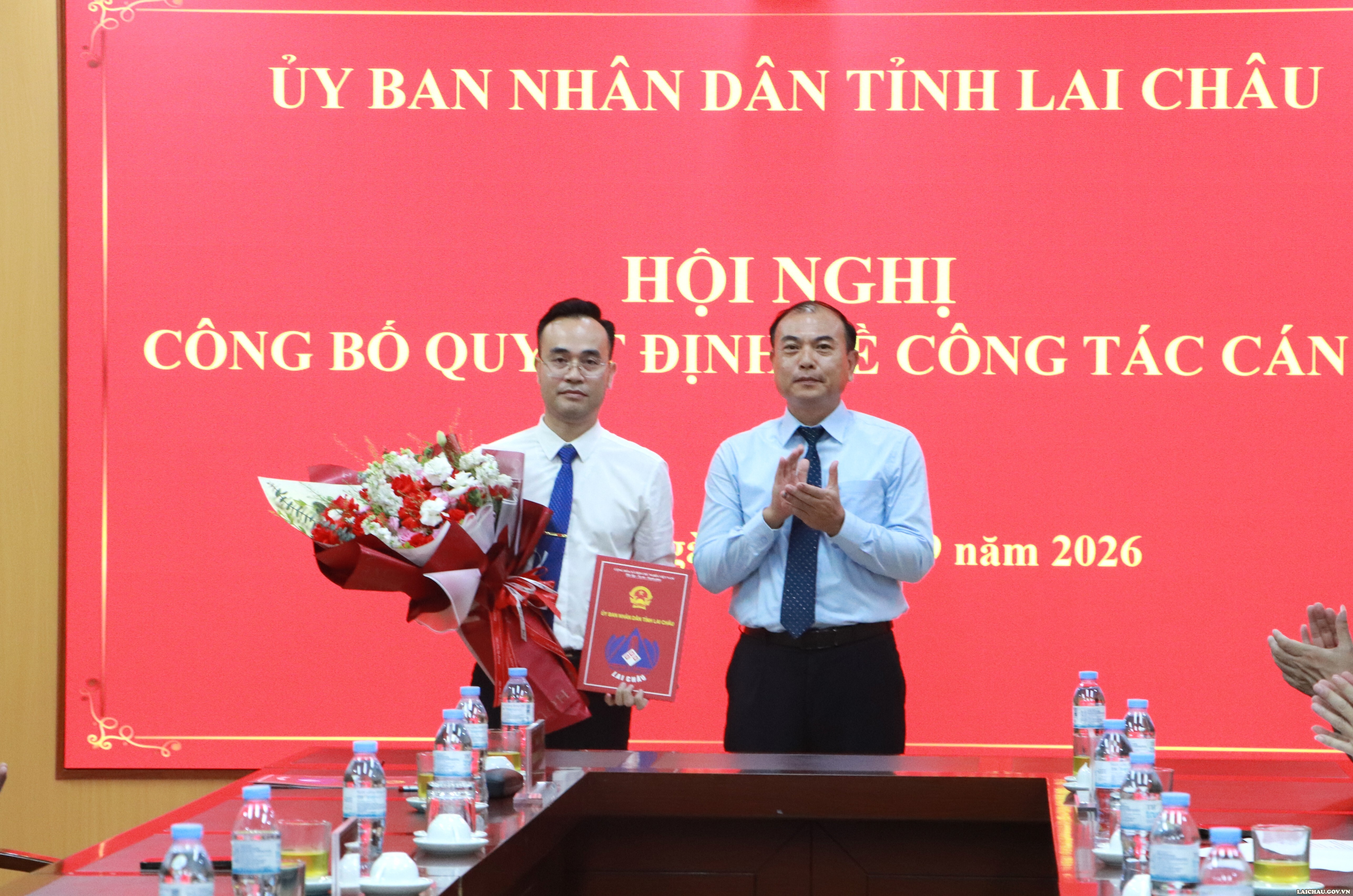 Đồng chí Ngô Sỹ Thiện được bổ nhiệm giữ chức vụ Phó Giám đốc Sở Xây dựng