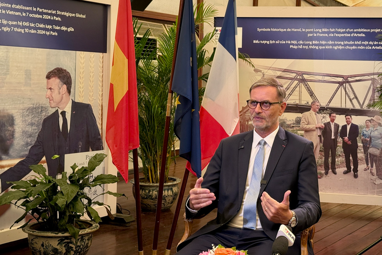 Đại sứ Olivier Brochet: Việt Nam và Pháp hướng tới mở rộng hợp tác trên các lĩnh vực chiến lược- Ảnh 1.