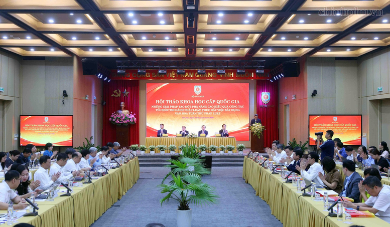 Tổ chức thi hành pháp luật chuyên nghiệp, ổn định, thích ứng linh hoạt với thực tiễn- Ảnh 2.