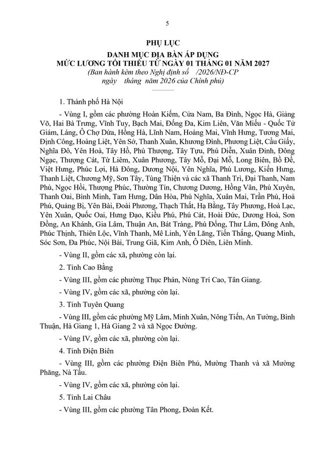 Dự thảo Nghị định quy định mức lương tối thiểu đối với người lao động làm việc theo hợp đồng lao động- Ảnh 6.