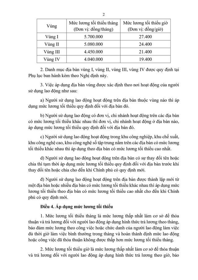 Dự thảo Nghị định quy định mức lương tối thiểu đối với người lao động làm việc theo hợp đồng lao động- Ảnh 3.