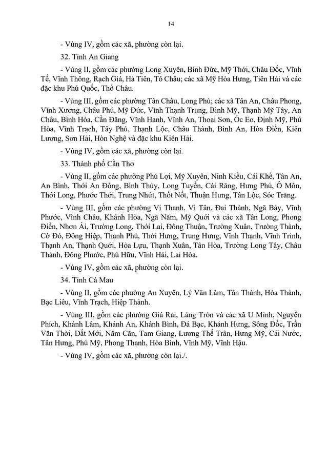Dự thảo Nghị định quy định mức lương tối thiểu đối với người lao động làm việc theo hợp đồng lao động- Ảnh 15.