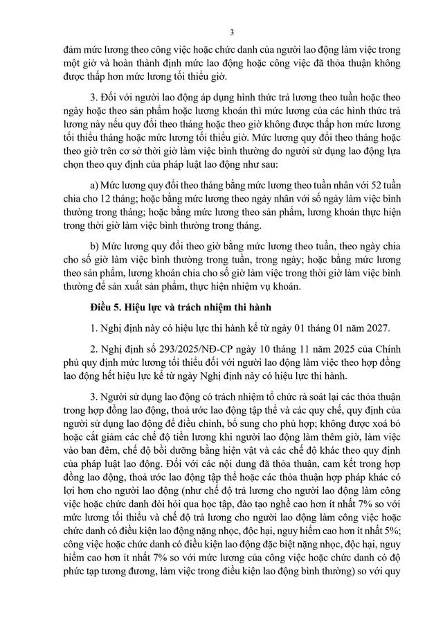 Dự thảo Nghị định quy định mức lương tối thiểu đối với người lao động làm việc theo hợp đồng lao động- Ảnh 4.