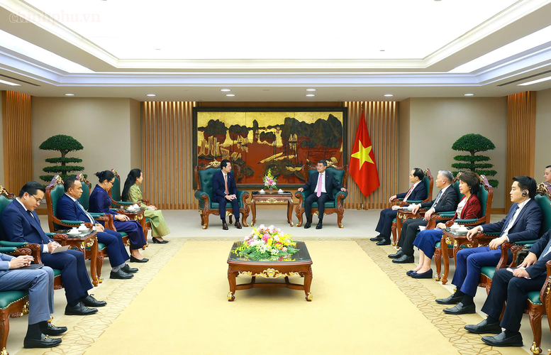 Thủ tướng Lê Minh Hưng tiếp Bộ trưởng Bộ Thanh tra Campuchia- Ảnh 3.