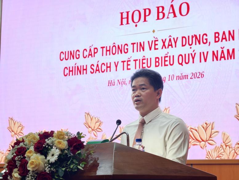 Bộ Y tế chuẩn bị trình Quốc hội 4 dự án luật, trong đó có 1 luật sửa nhiều luật- Ảnh 1.
