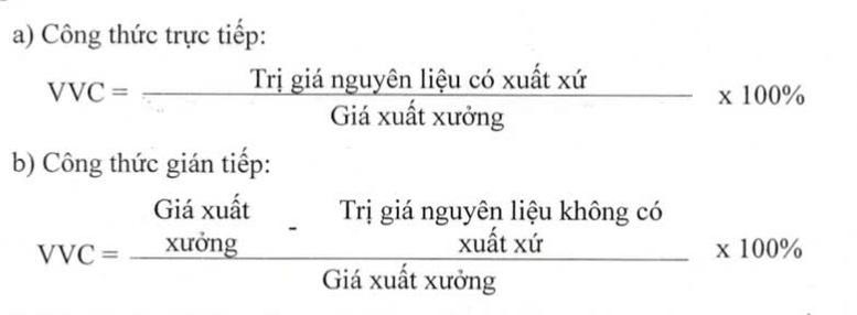 Quy định xác định xuất xứ Việt Nam đối với hàng hóa sản xuất, lưu thông trong nước- Ảnh 2.