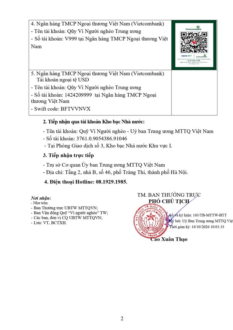 Chủ tịch Ủy ban Trung ương MTTQ Việt Nam kêu gọi ủng hộ, giúp đỡ người nghèo- Ảnh 7.