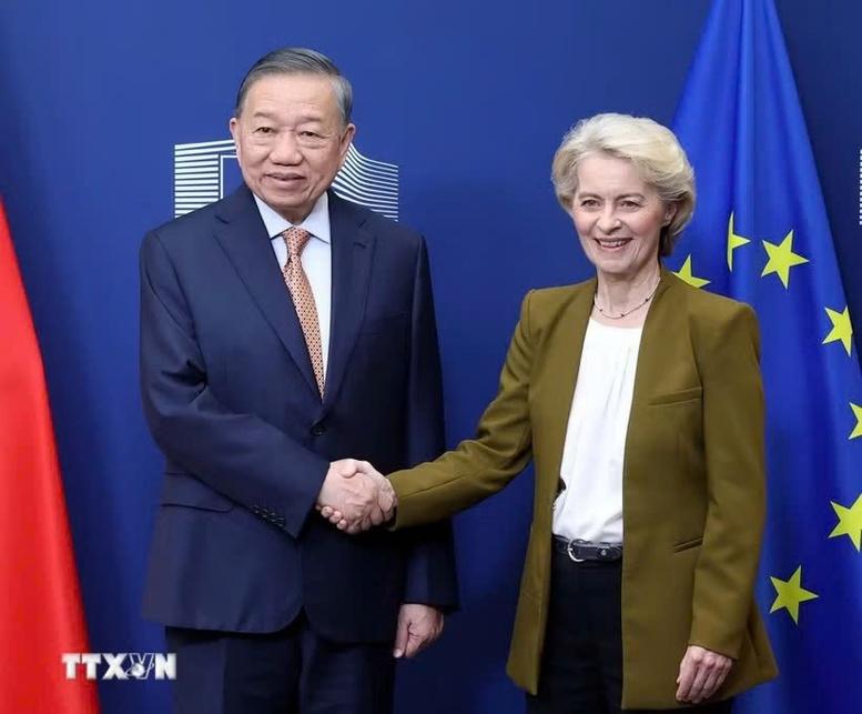 Truyền thông châu Âu ghi nhận bước tiến mới trong quan hệ Việt Nam-EU- Ảnh 1.