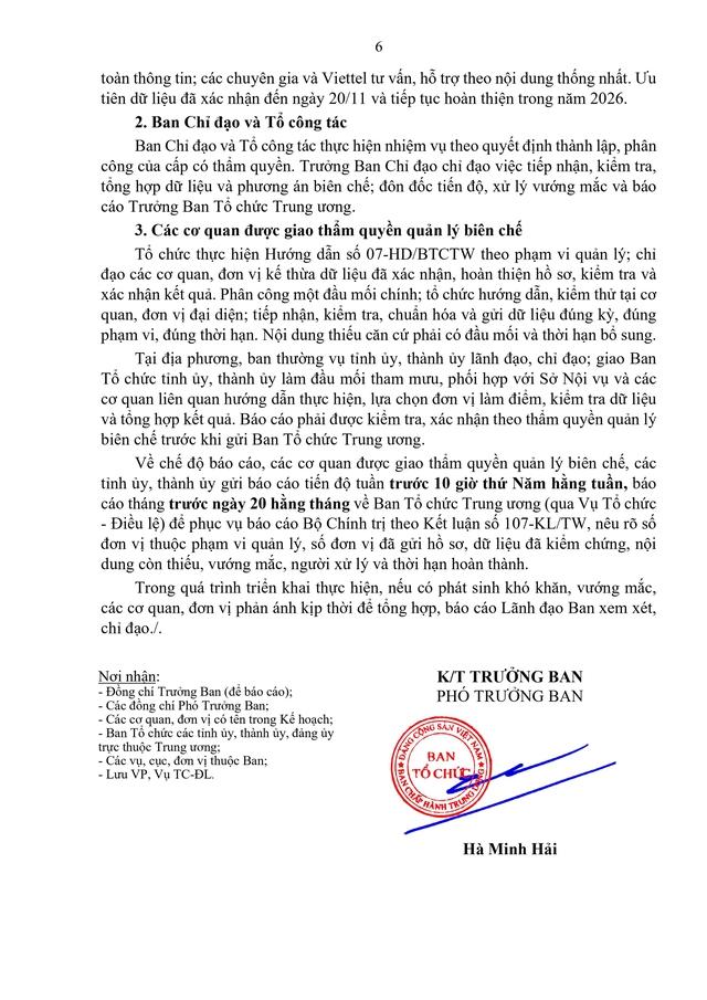Trước 20/11, hoàn thành xác định nhu cầu nhân lực, phương án bố trí, cơ cấu đội ngũ và phương án biên chế  - Ảnh 7.