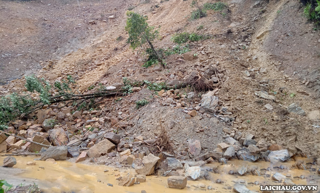 Cảnh báo sạt lở đất trên phạm vi tỉnh Lai Châu