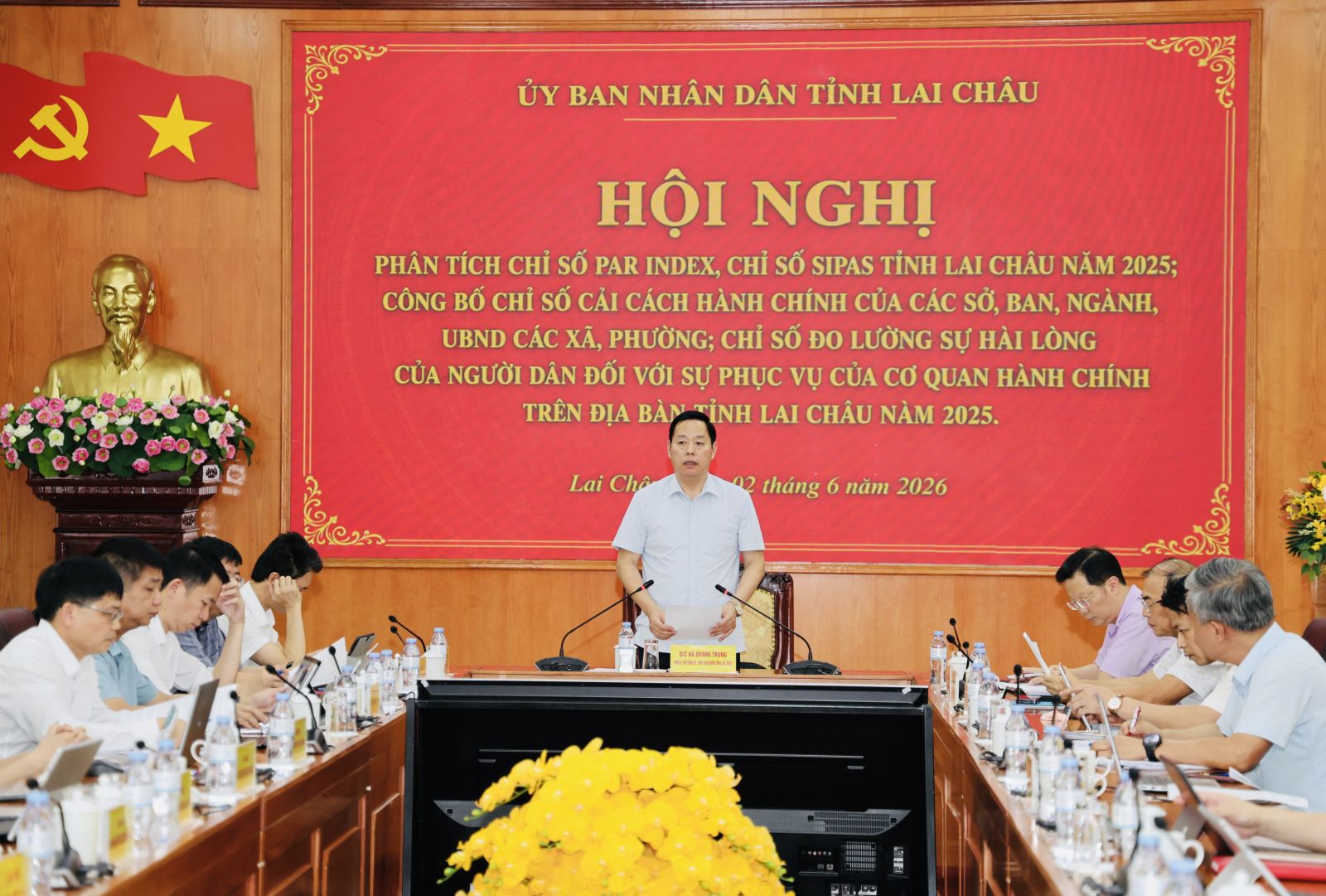 Lai Châu: Quyết liệt khắc phục hạn chế để nâng cao các Chỉ số Cải cách hành chính và Hài lòng của người dân