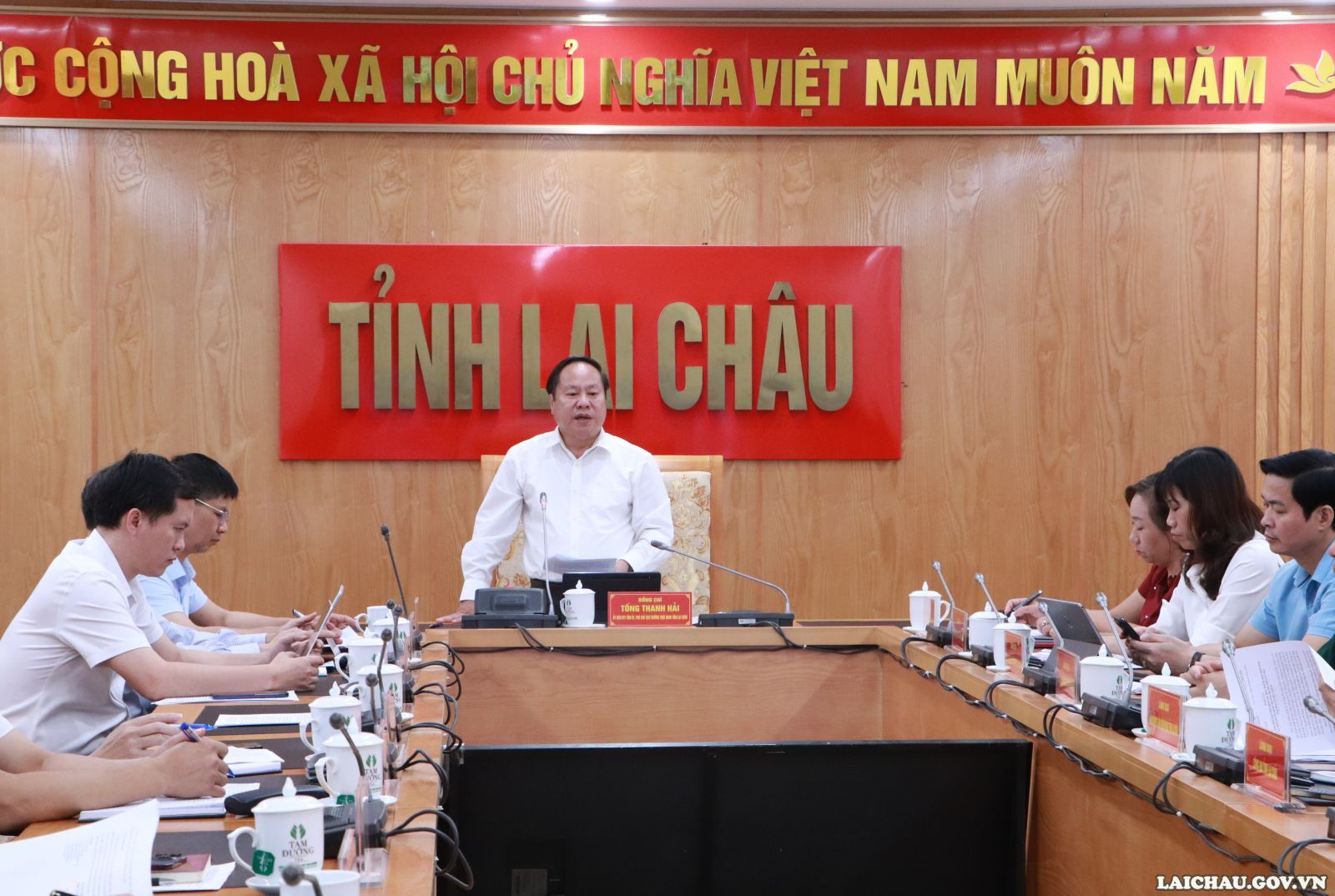 Hội nghị trực tuyến của Ban Chỉ đạo tỉnh về khám sức khỏe định kỳ hoặc khám sàng lọc miễn phí cho người dân