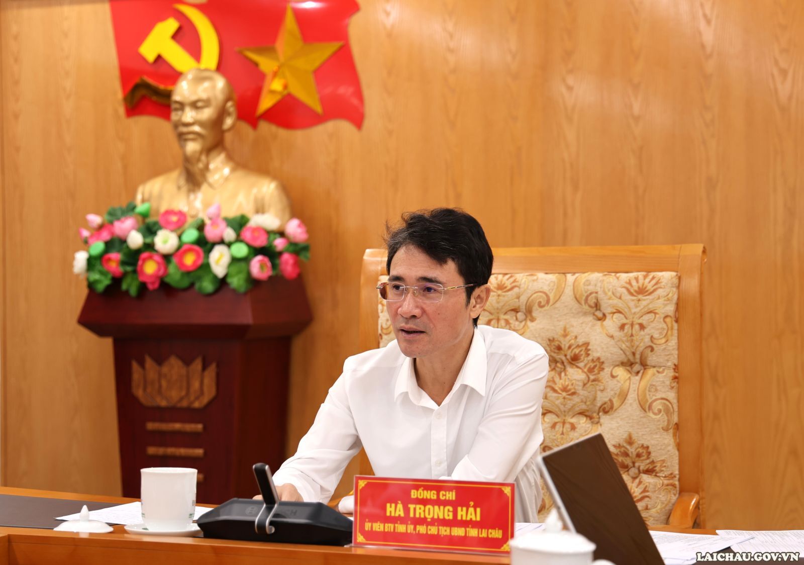 Họp Ban Tổ chức Hội thảo khoa học “Sâm Lai Châu - Tinh hoa đại ngàn Tây Bắc”