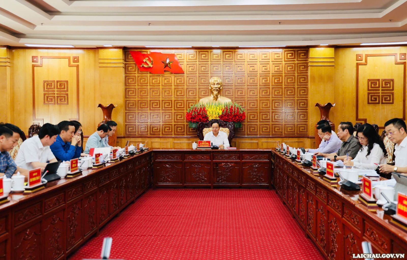 Thường trực Tỉnh uỷ làm việc với Trường Cao đẳng Lai Châu
