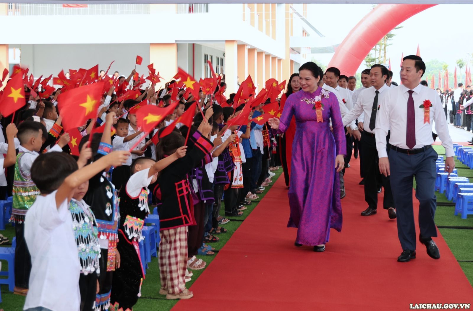 Lai Châu: Đồng loạt khai giảng năm học 2026 - 2027 và Lễ khánh thành các Trường Phổ thông nội trú Tiểu học và Trung học cơ sở tại các xã biên giới